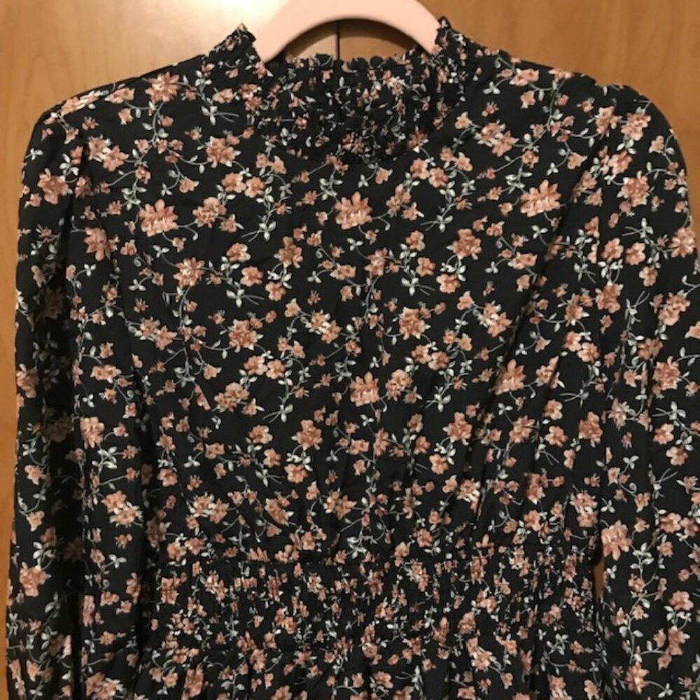 NWT Cupshe Women's Dancing Queen Ditsy Floral Print A-Line Mini Dress Size Large - Picture 5 of 10